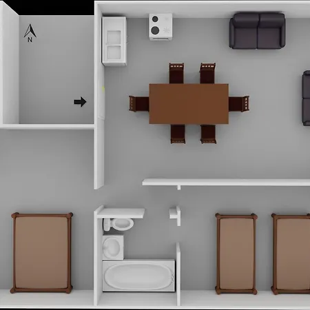 Spacieux Au Coeur De 75 M² Avec Vue Sur La Apartman *